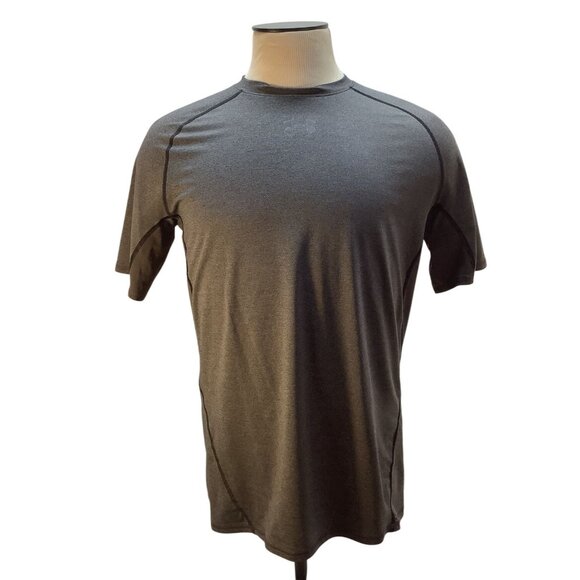 Under Armour Men's Grey Short Sleeve Athletic T-Shirt Size 2XL - Picture 1 of 7